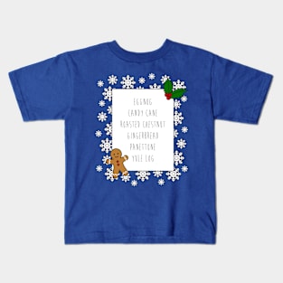 Classic Christmas Treats Kids T-Shirt